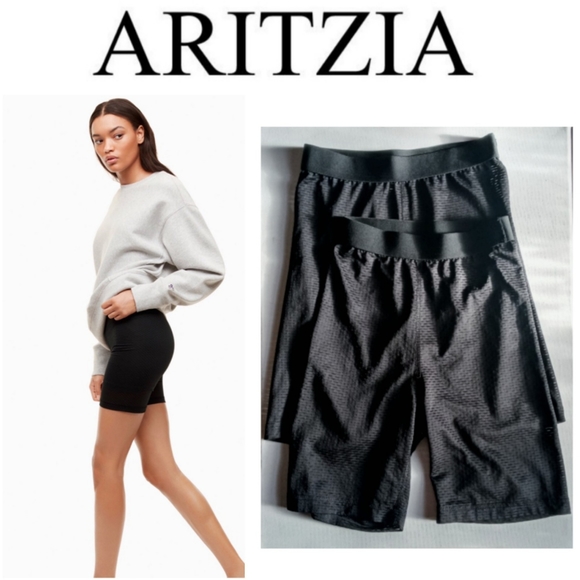 *bundle* Aritzia, TNA - Greenway Bike Shorts (xs) - Picture 1 of 8